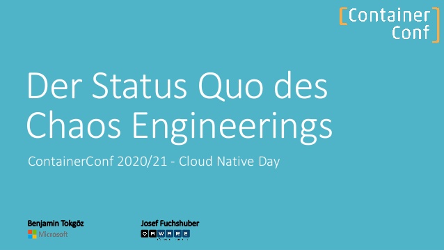 Der Status Quo des Chaos Engineerings