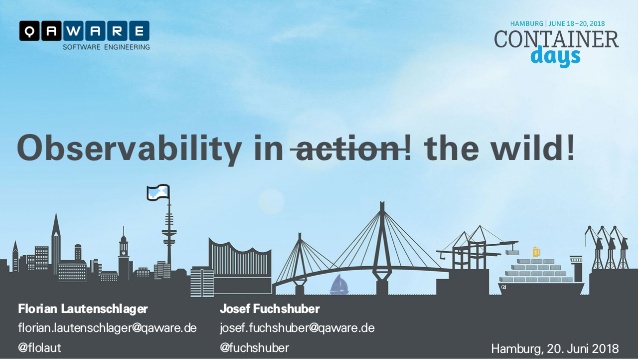 Observability in a̶c̶t̶i̶o̶n̶! the wild!