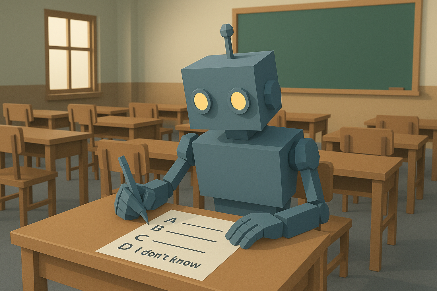 nature-of-hallucinations/Robot Student in Classroom Quiz.png